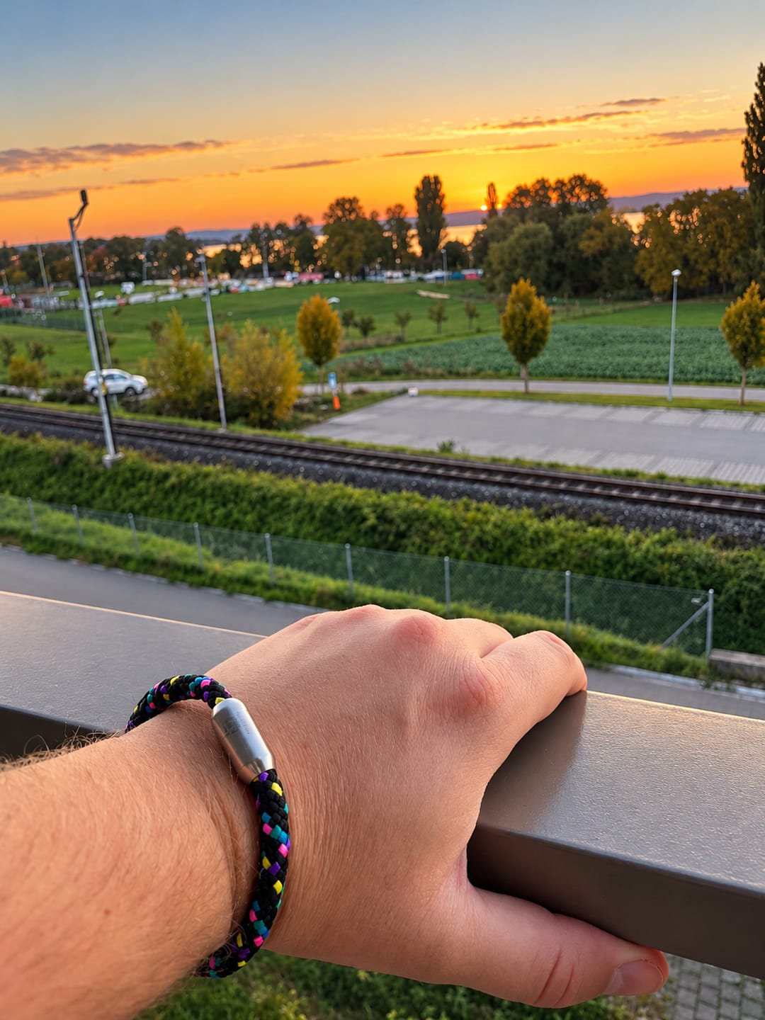 Customer photo review of Segeltau Armband Damen Konfetti 6mm Magnetverschluss