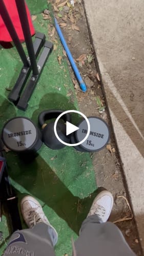 Customer photo review of Mancuerna Circular PEV 2.5 a 50 kg IRONSIDE (unidad)
