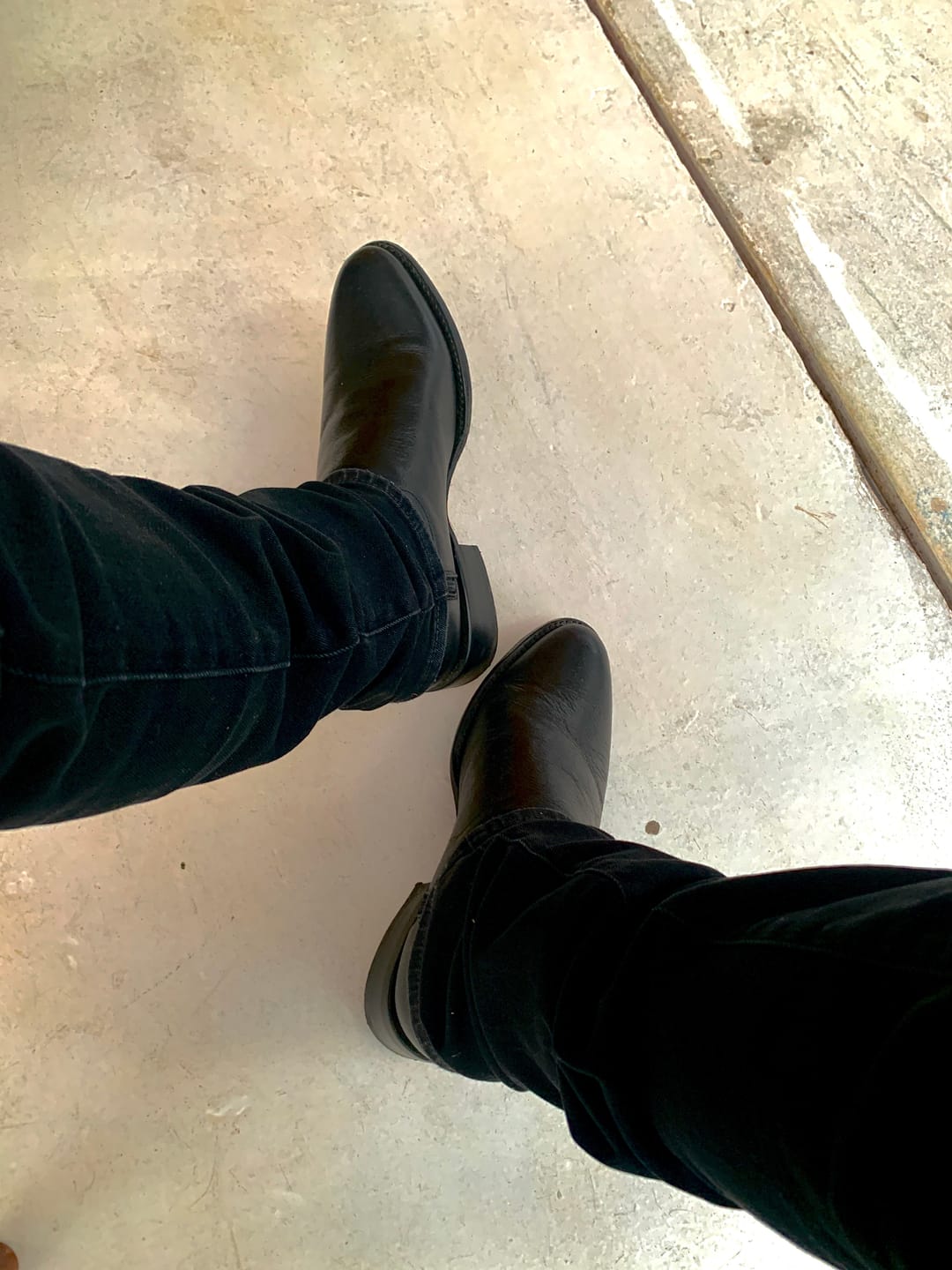 Customer photo review of Botín Casual Monte Bravío Negro