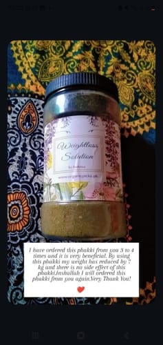 Customer photo review of Dr. Rubina Herbal Fitness Formula –  Smart Body Challenge