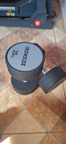 Customer photo review of Mancuerna Circular PEV 2.5 a 50 kg IRONSIDE (unidad)
