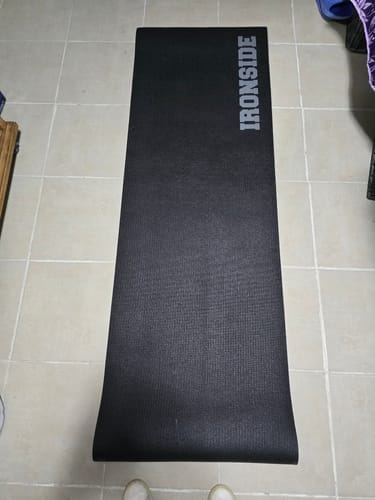 Customer photo review of Mat de Yoga PVC 6mm IRONSIDE