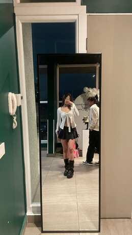 Customer photo review of Amora Blouse