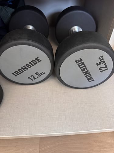 Customer photo review of Mancuerna Circular PEV 2.5 a 50 kg IRONSIDE (unidad)