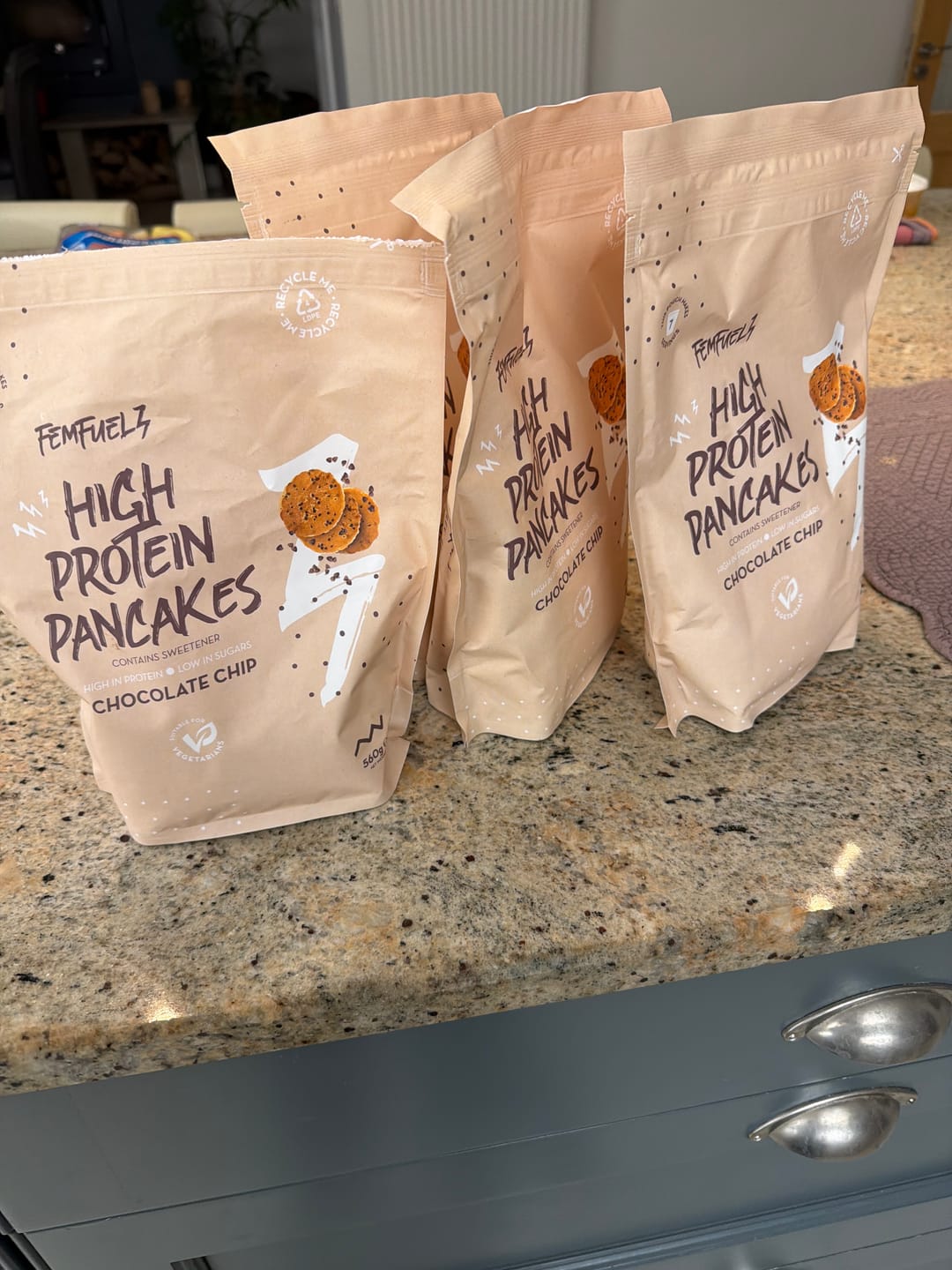 Customer photo review of Protein Pancakes