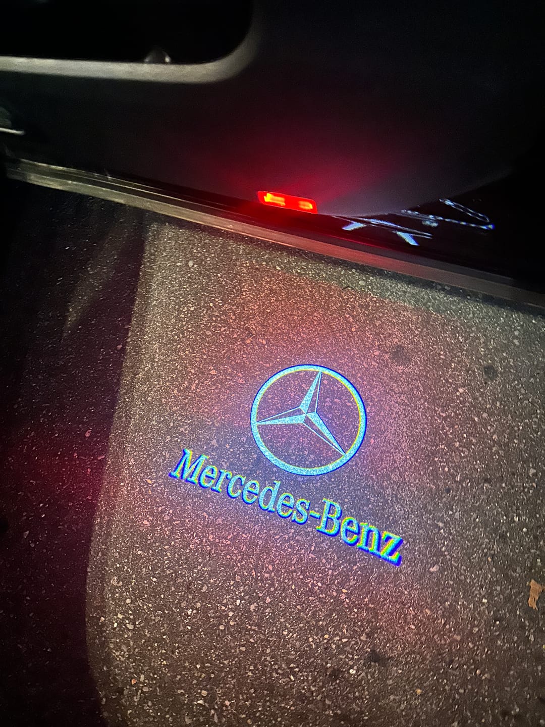 Customer photo review of MERCEDES DOOR LIGHTS