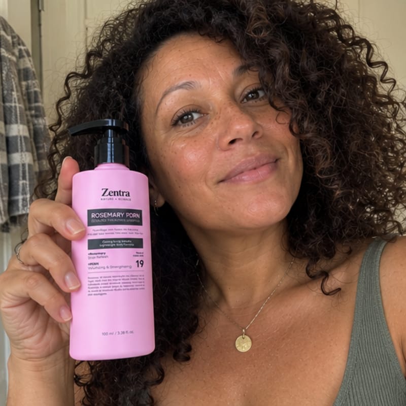 Customer photo review of Rosemary PDRN Shampoo