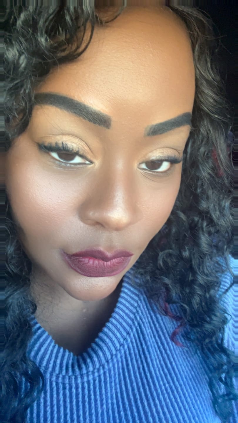 Customer photo review of Volume Eyebrow & Lash Serum