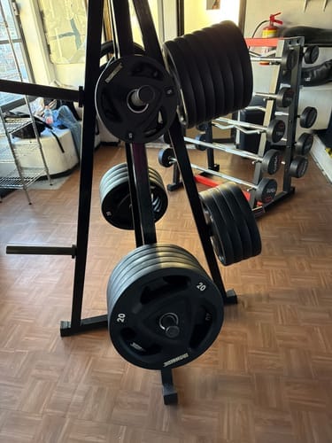 Customer photo review of Disco Olímpico de 3 Agarres IRONSIDE (2.5 a 25 kg)