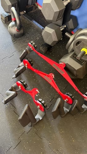Customer photo review of Set de 3 Agarres de Polea Fijos Ergonómicos IRONSIDE