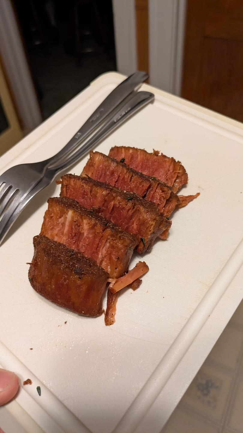 Customer photo review of Thick-Cut Filet (2 Pack)