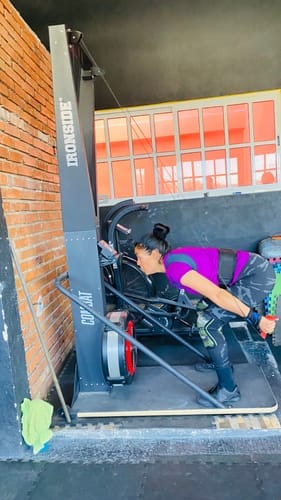 Customer photo review of Air Ski Erg - Esquiadora IRONSIDE Combat