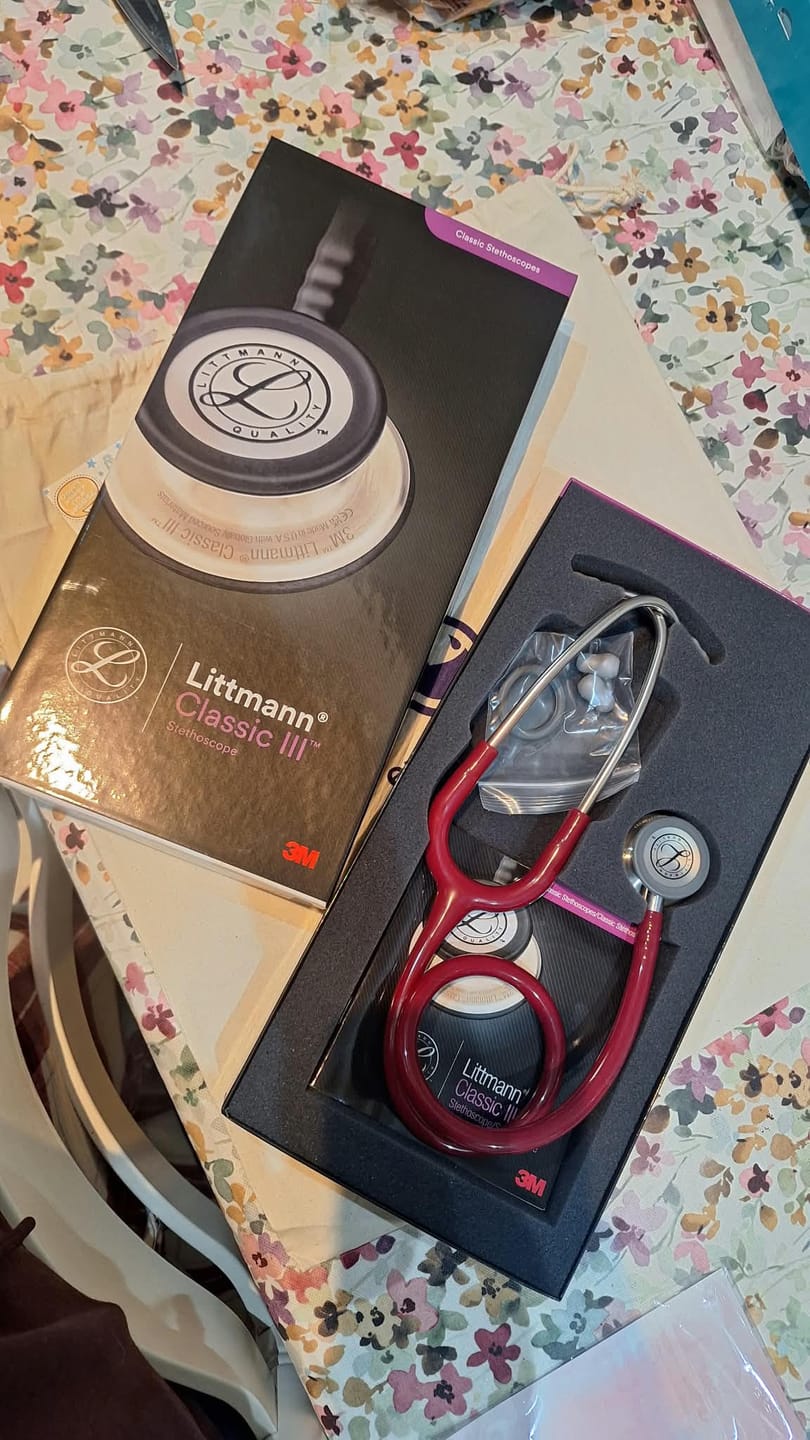 Customer photo review of Fonendoscopio Littmann Classic III