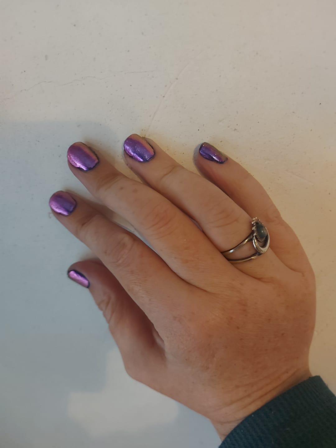 Customer photo review of Cosmic Shift Chrome Powder