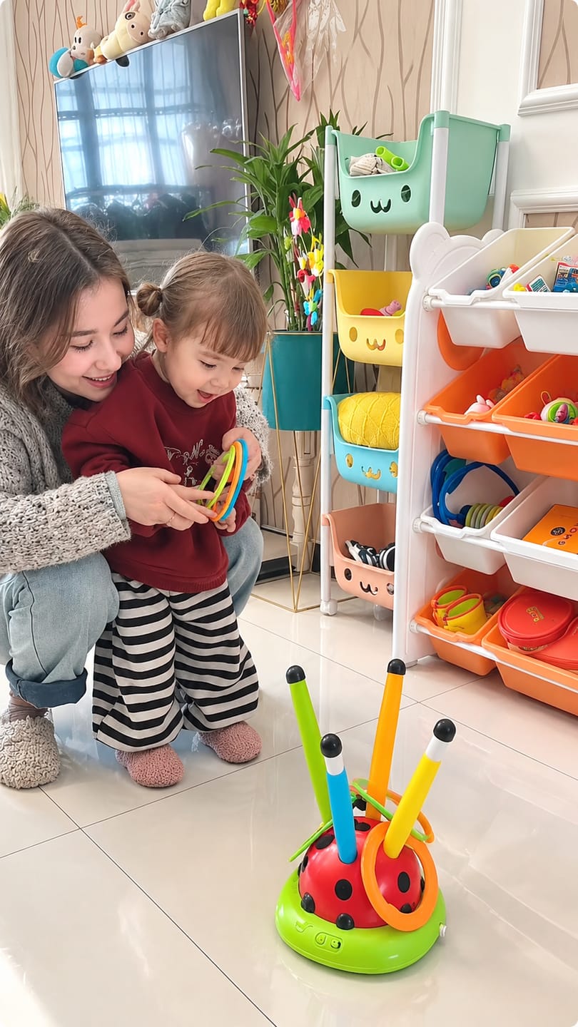 Customer photo review of Juego activo 3 en 1 para niños