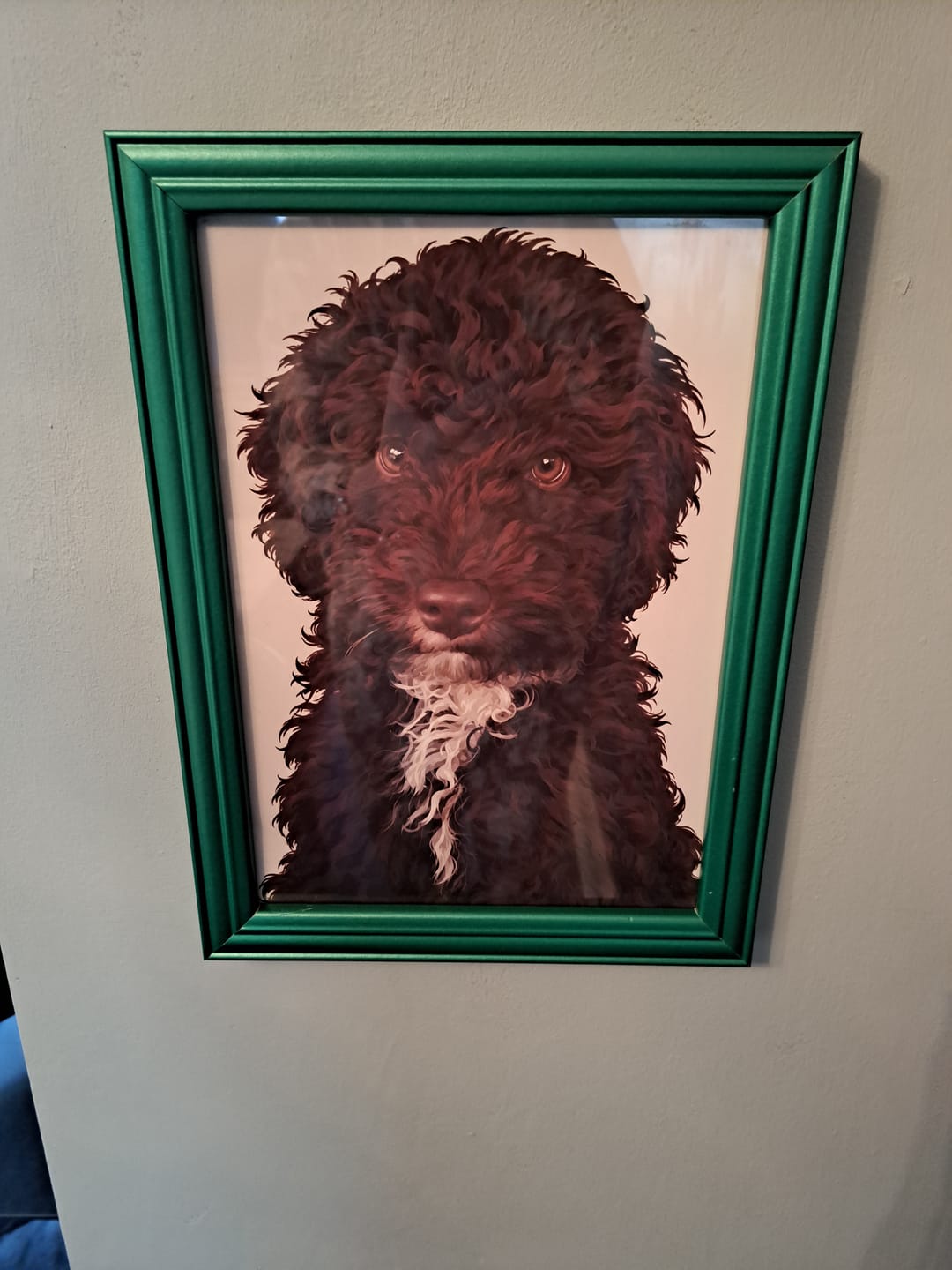 Customer photo review of Personalised Pet Photo Print