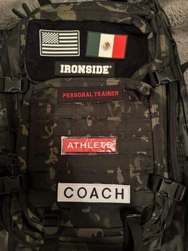 Customer photo review of Parches de Velcro IRONSIDE