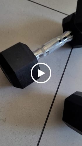 Customer photo review of Mancuerna Hexagonal (2.5 a 50 kg) IRONSIDE