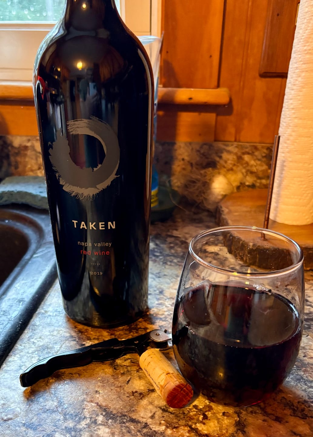 Customer photo review of 2019 Mystery Red Blend Napa Valley