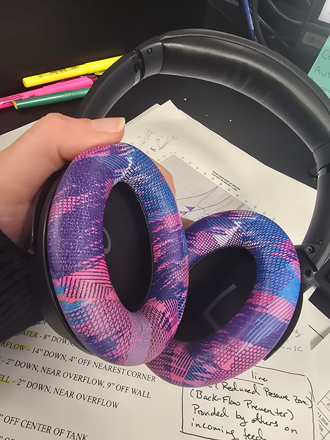 Customer photo review of Bose QC45 Replacement Ear Pads
