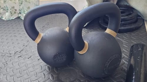 Customer photo review of Kettlebell Premium (4 a 92 kg) IRONSIDE