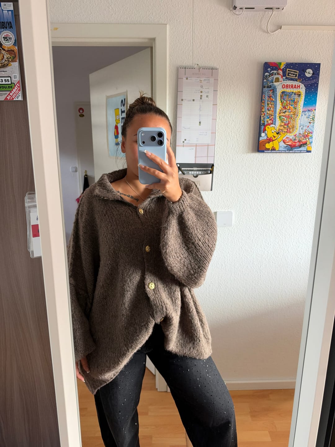 Customer photo review of Oversized Cardigan "CozyGlam"