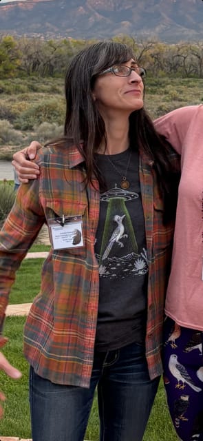 Customer photo review of Roadrunner UFO No Saguaro Tee