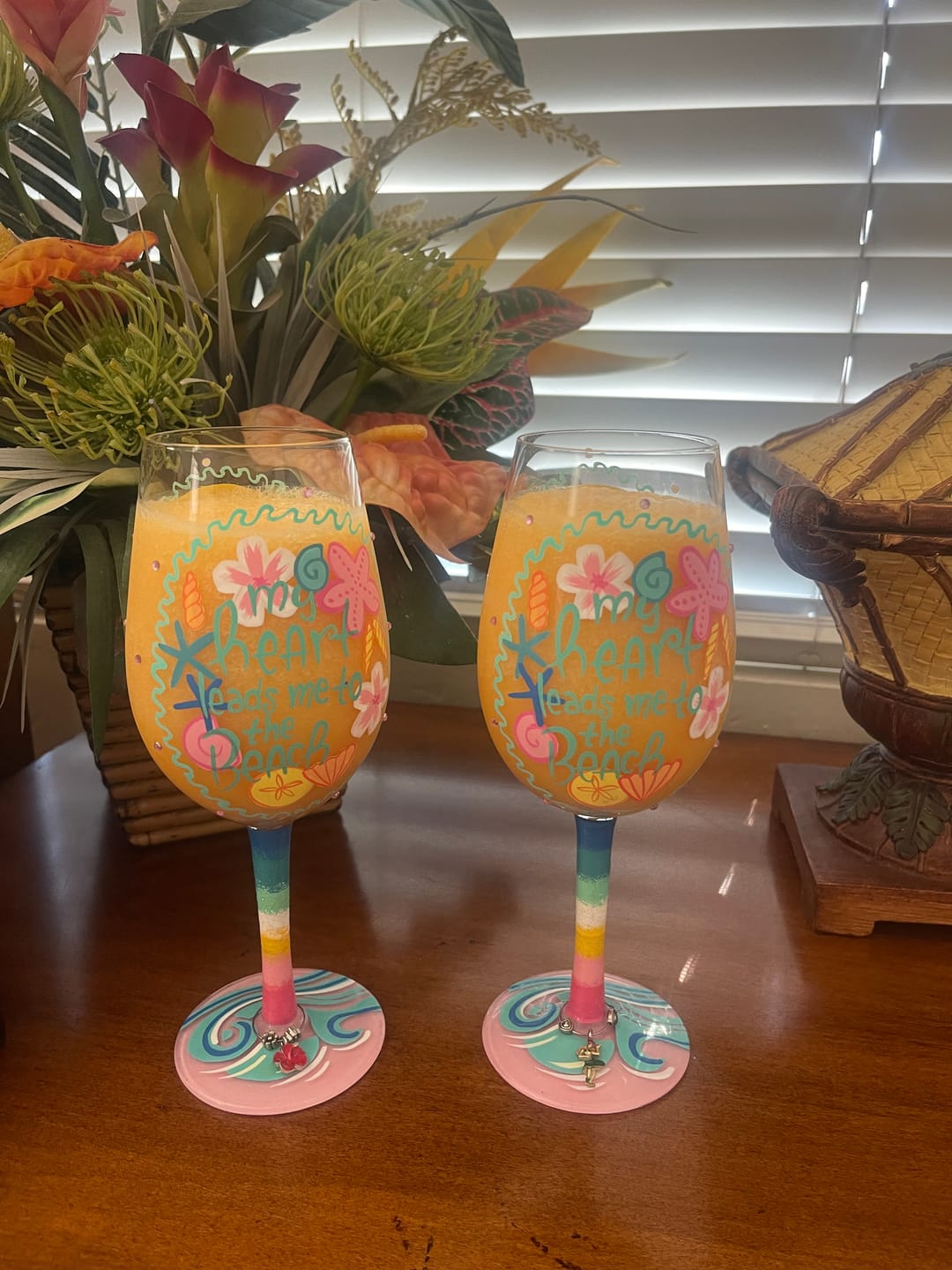 Customer photo review of Peach Bellini Cocktail Mix Bag