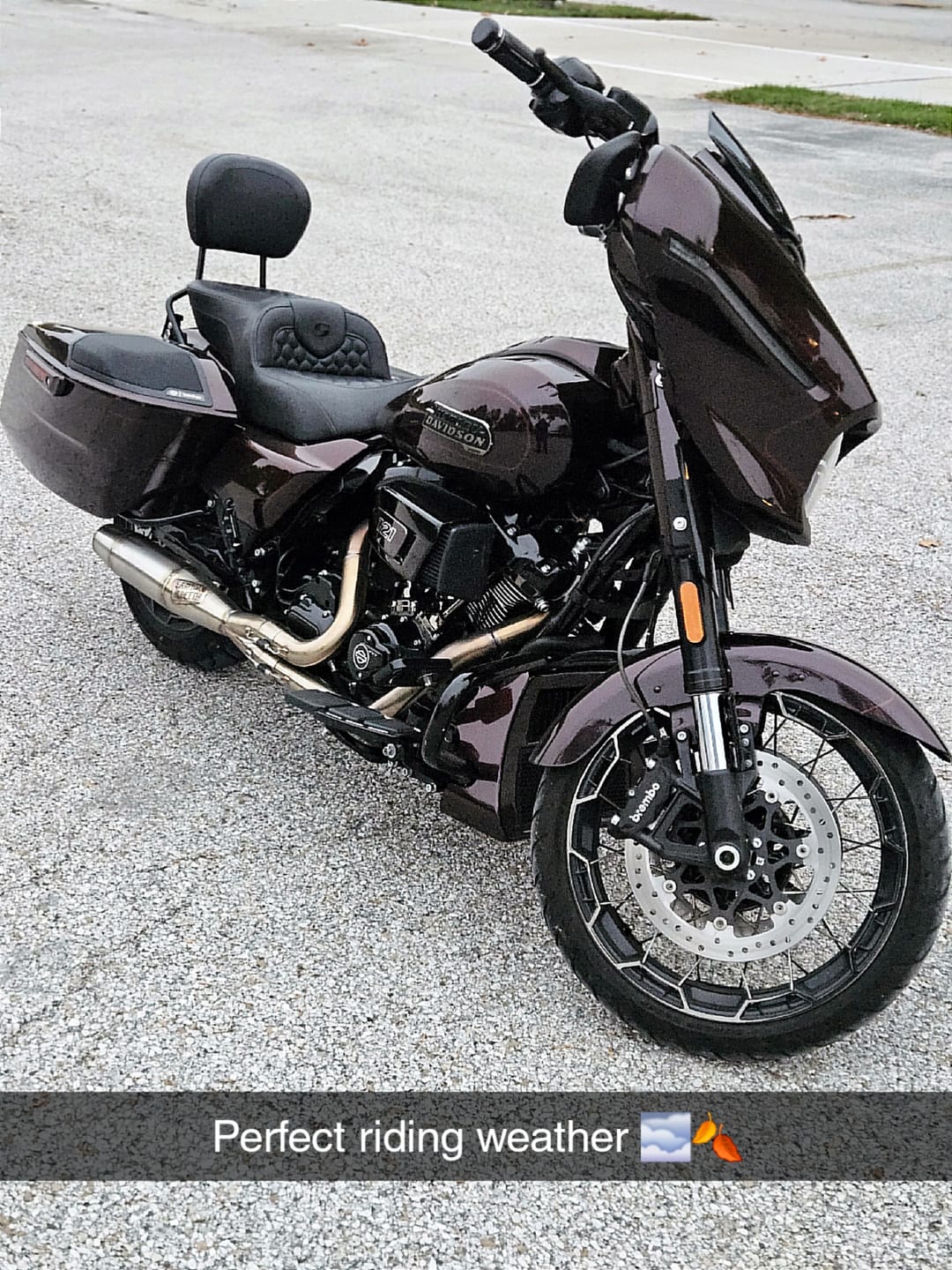 Customer photo review of Intimidator Exhaust  |  2017-2026 Harley M8 Bagger / Touring / CVO Models