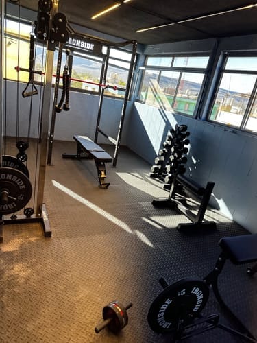 Customer photo review of Pack IRONSIDE Mancuernas Hexagonales (KG) + Rack de Almacenamiento