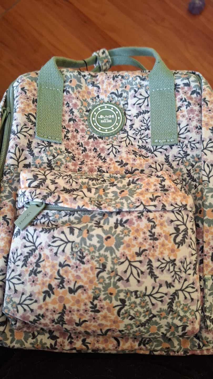 Customer photo review of Mochila Canvas