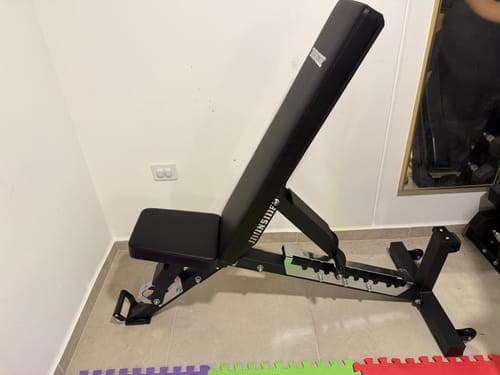 Customer photo review of Banco Ajustable XR-1 IRONSIDE