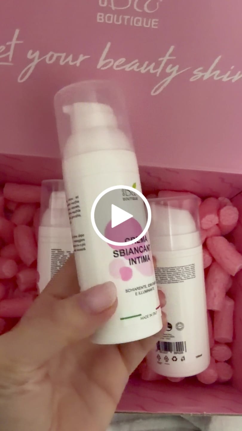 Customer video review of Crema Sbiancante Intima