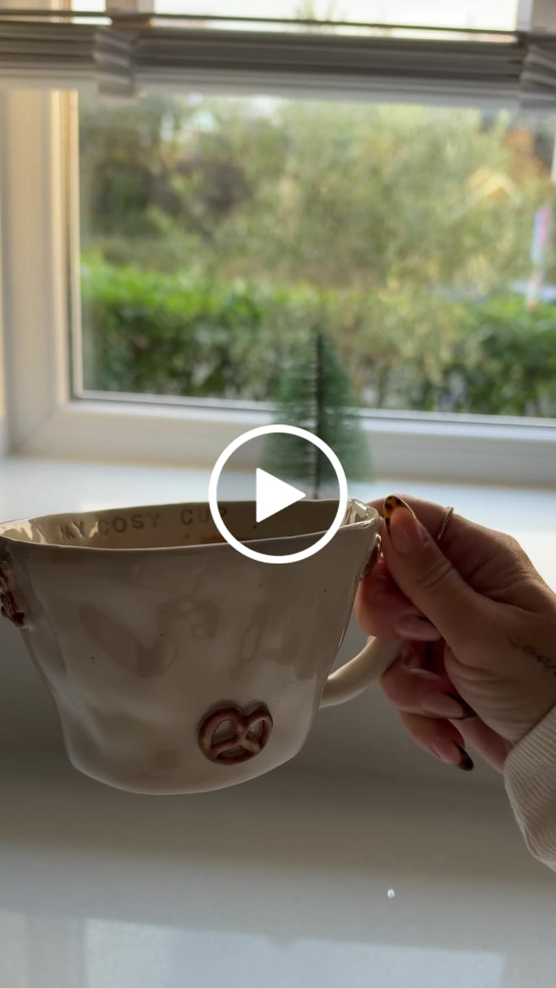 Customer video review of The Cosy Café Mug - Naetive x By Teddy