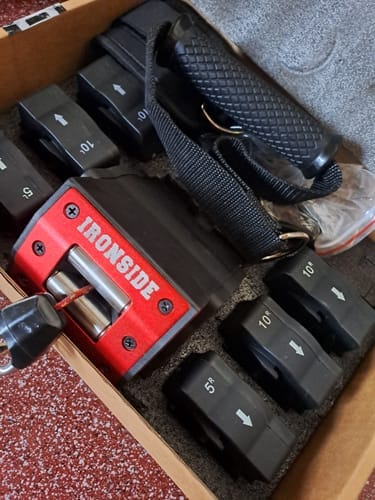 Customer photo review of Polea Móvil 55 lb IRONSIDE Lite