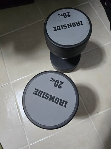 Customer photo review of Mancuerna Circular PEV 2.5 a 50 kg IRONSIDE (unidad)