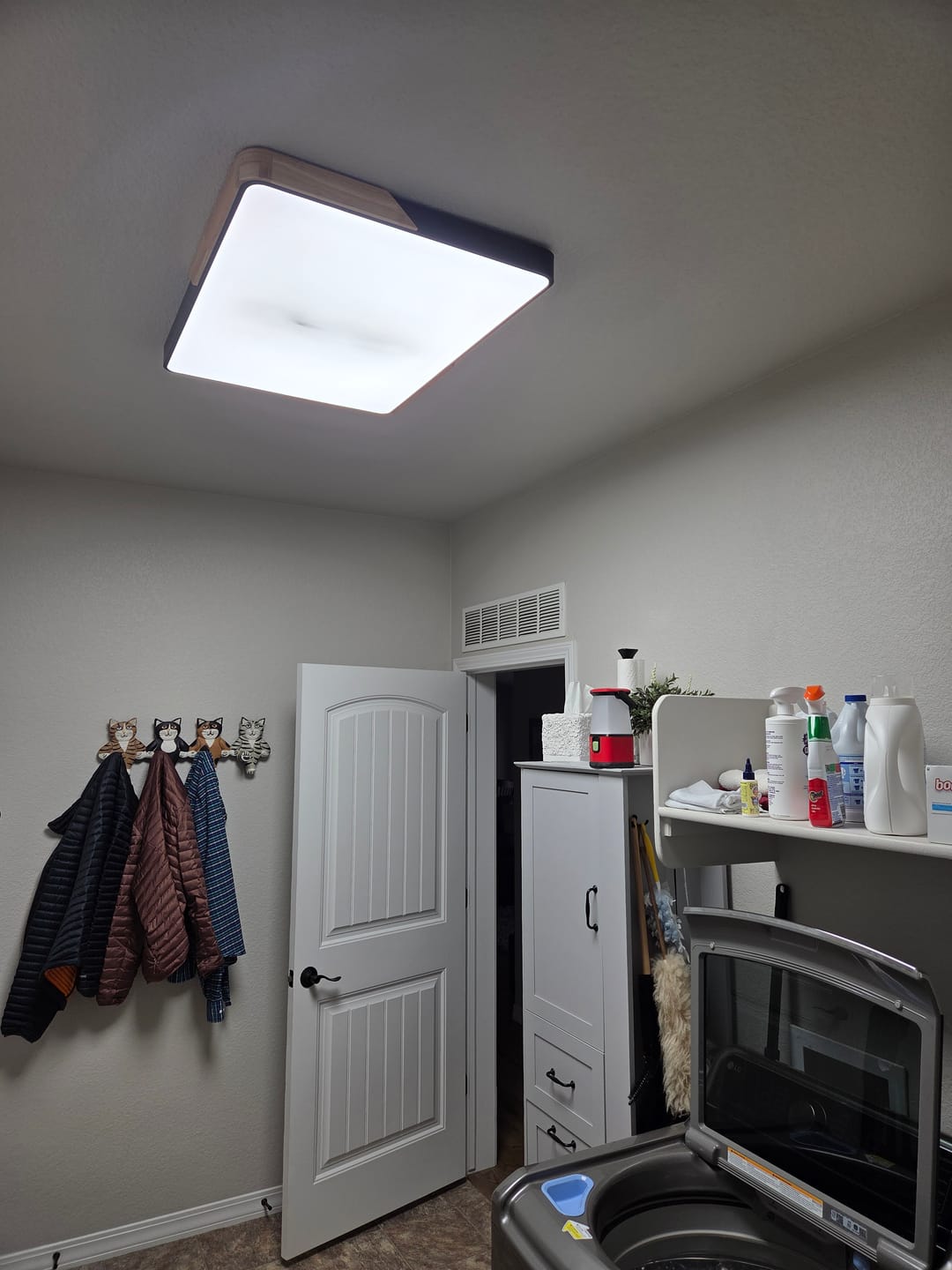 Customer photo review of Rectangle LED Flush Mount Light