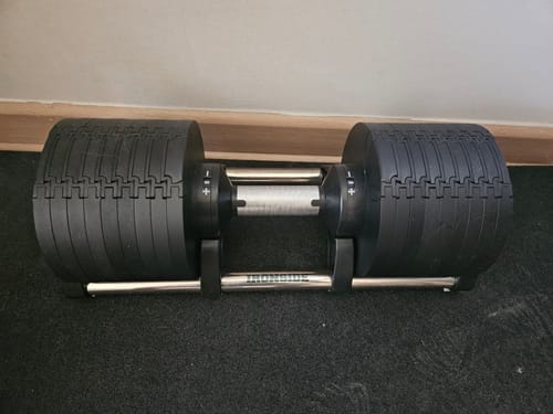 Customer photo review of Mancuerna Ajustable 20 kg IRONSIDE Block