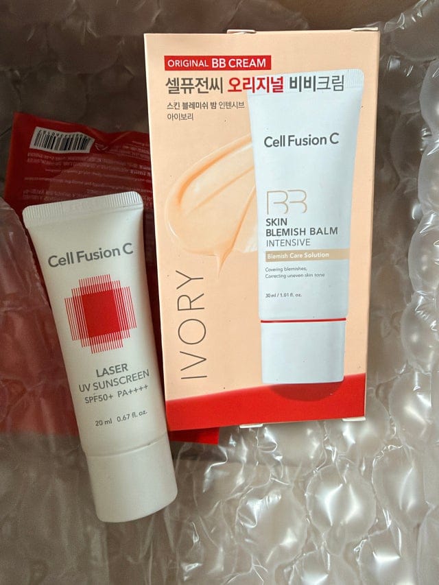 Customer photo review of Skin Blemish Balm Intensive (6 Shades)