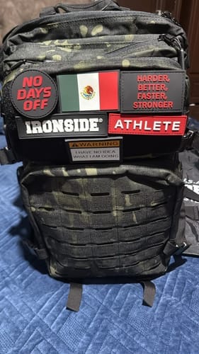 Customer photo review of Mochila IRONSIDE