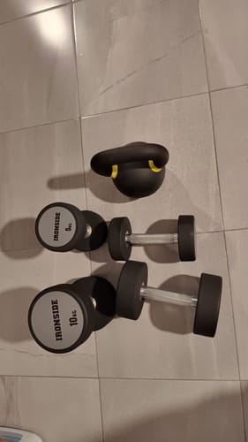 Customer photo review of Mancuerna Circular PEV 2.5 a 50 kg IRONSIDE (unidad)