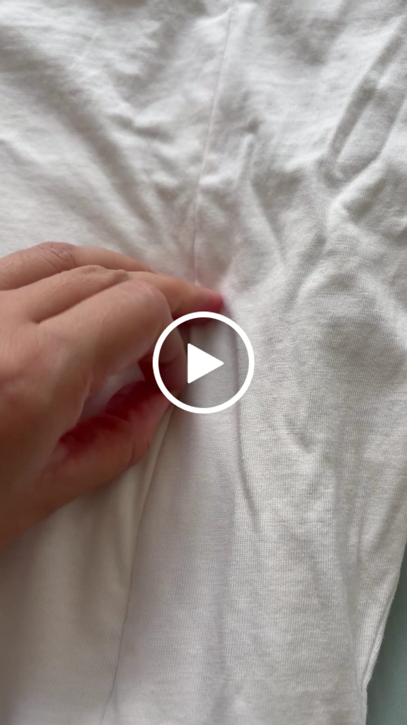 Customer video review of Polera de Lactancia Sahr - Estampado Mamá