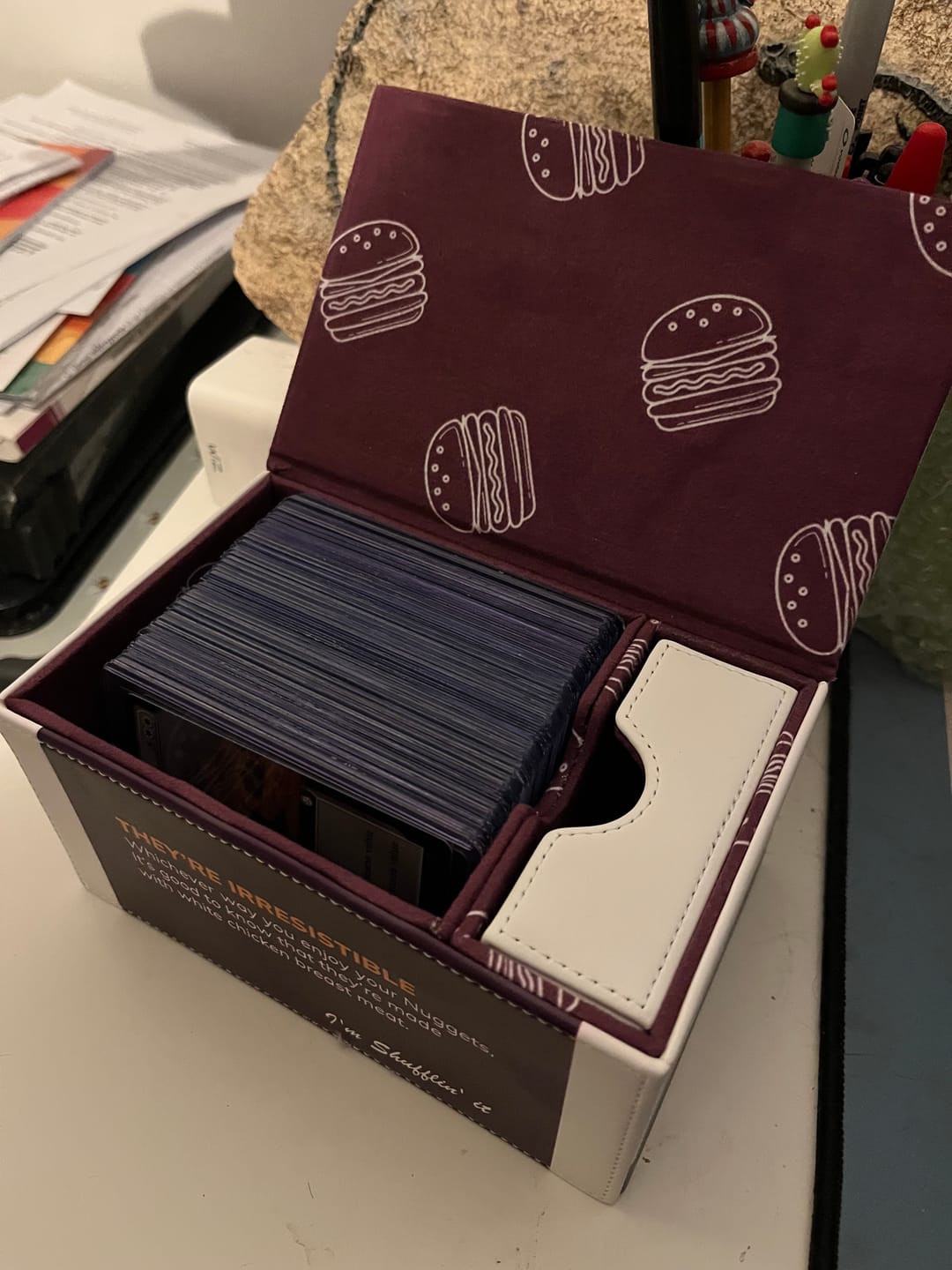 Customer photo review of 20 Chicken Nuggets Deckbox