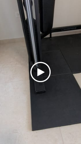Customer photo review of Piso de Caucho Técnico EPDM Premium IRONSIDE (50x50x2.5cm)