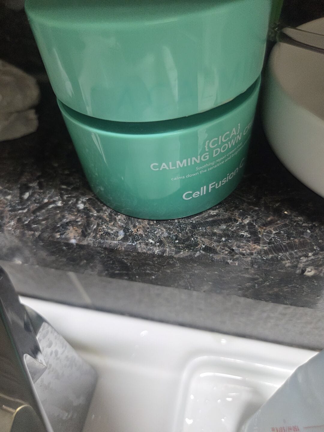 Customer photo review of Cica Calming Down Cream