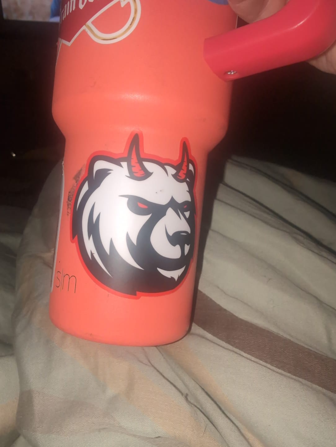 Customer photo review of Bear Evil Inc Sticker