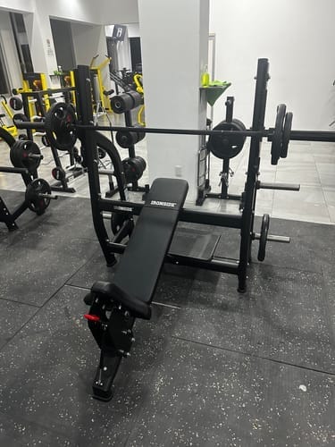 Customer photo review of Press Banca Inclinada IRONSIDE Infinity