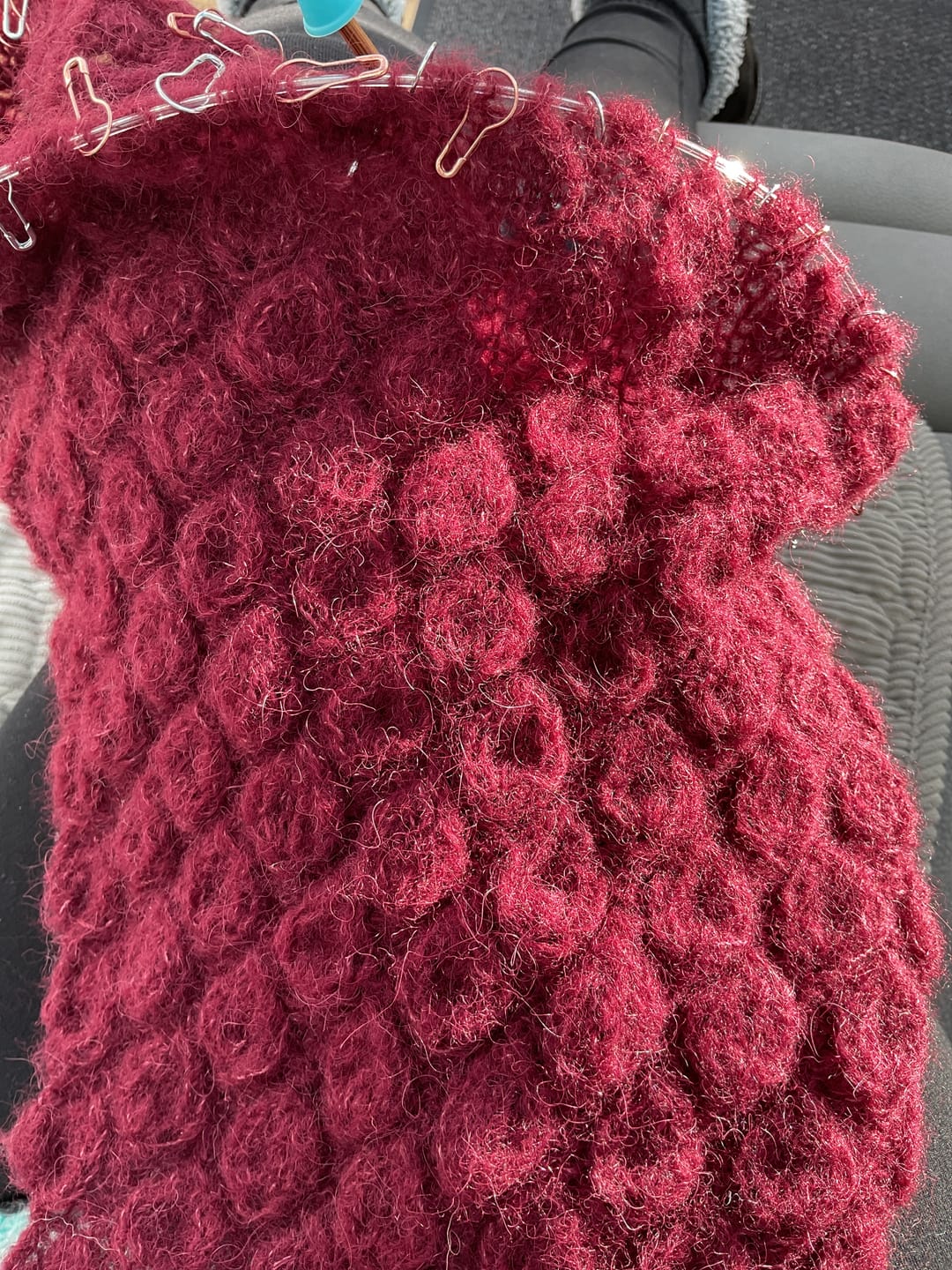 Customer photo review of DROPS Brushed Alpaca Silk