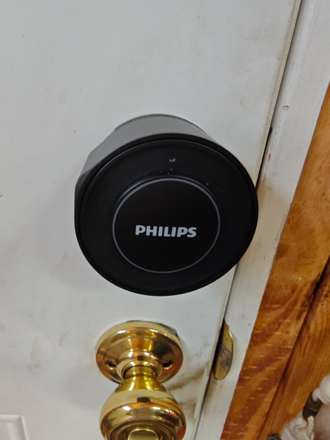 Customer photo review of Philips 3000 Series Wi-Fi Retrofit Lock