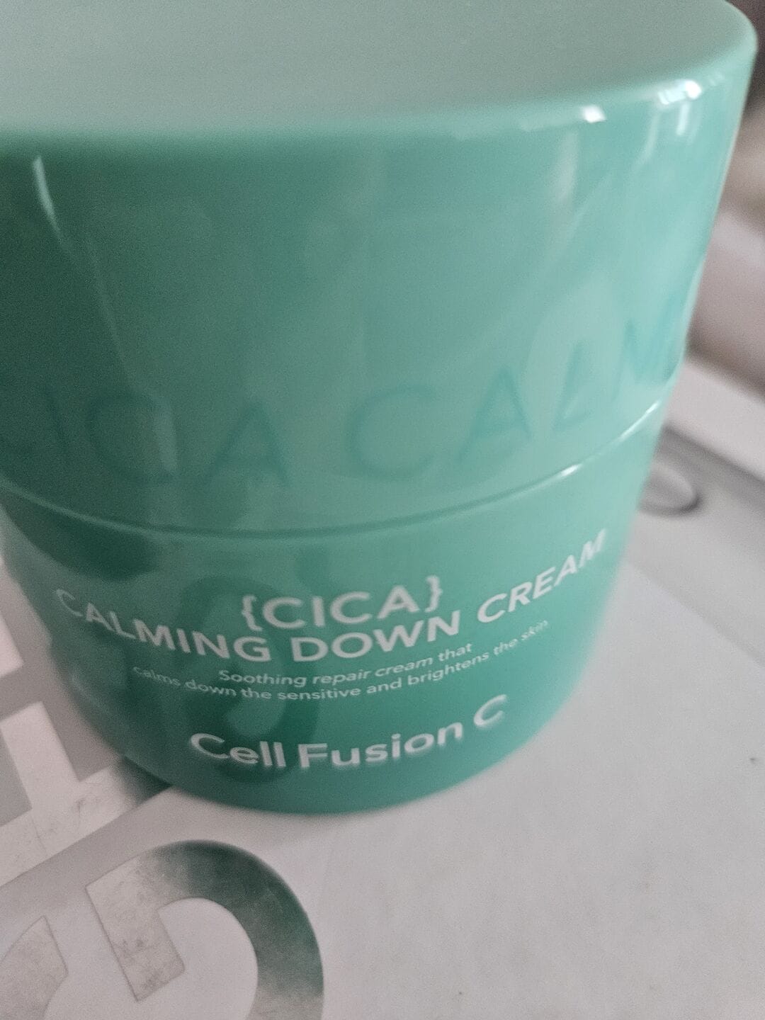 Customer photo review of Cica Calming Down Cream